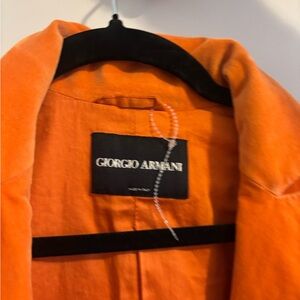 Giorgio Armani Bold Orange Jacket